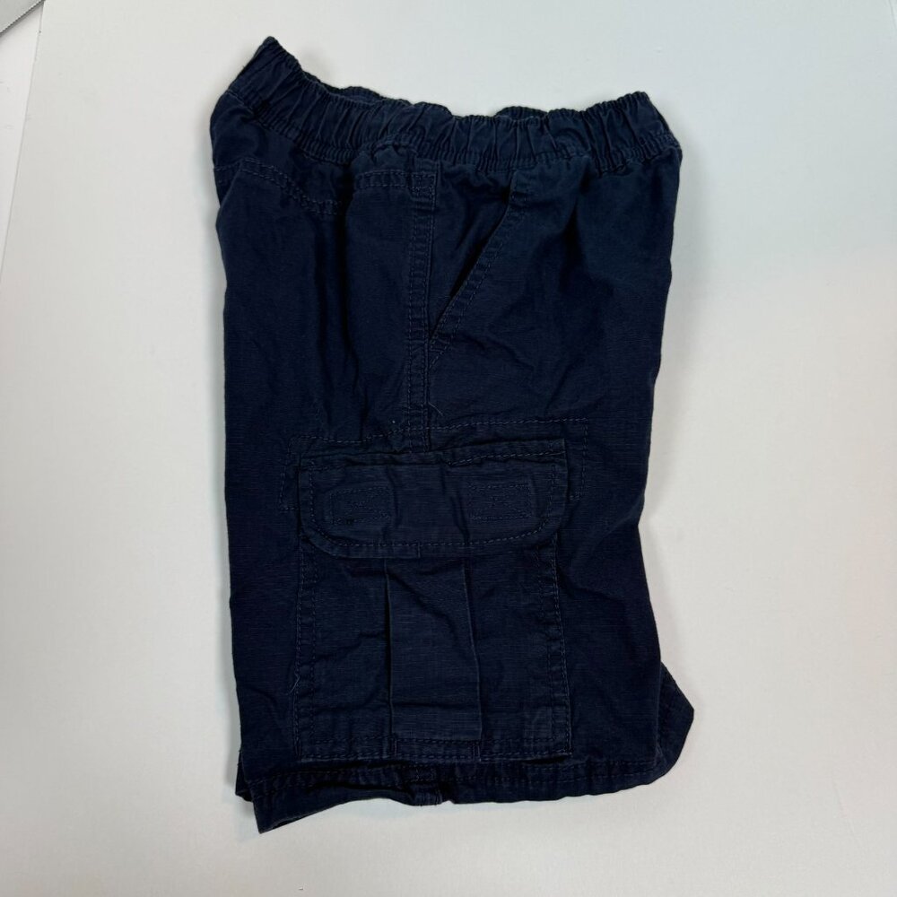 Boy's Cargo Shorts - PLACE- Navy- Size 5- Gently Used'
